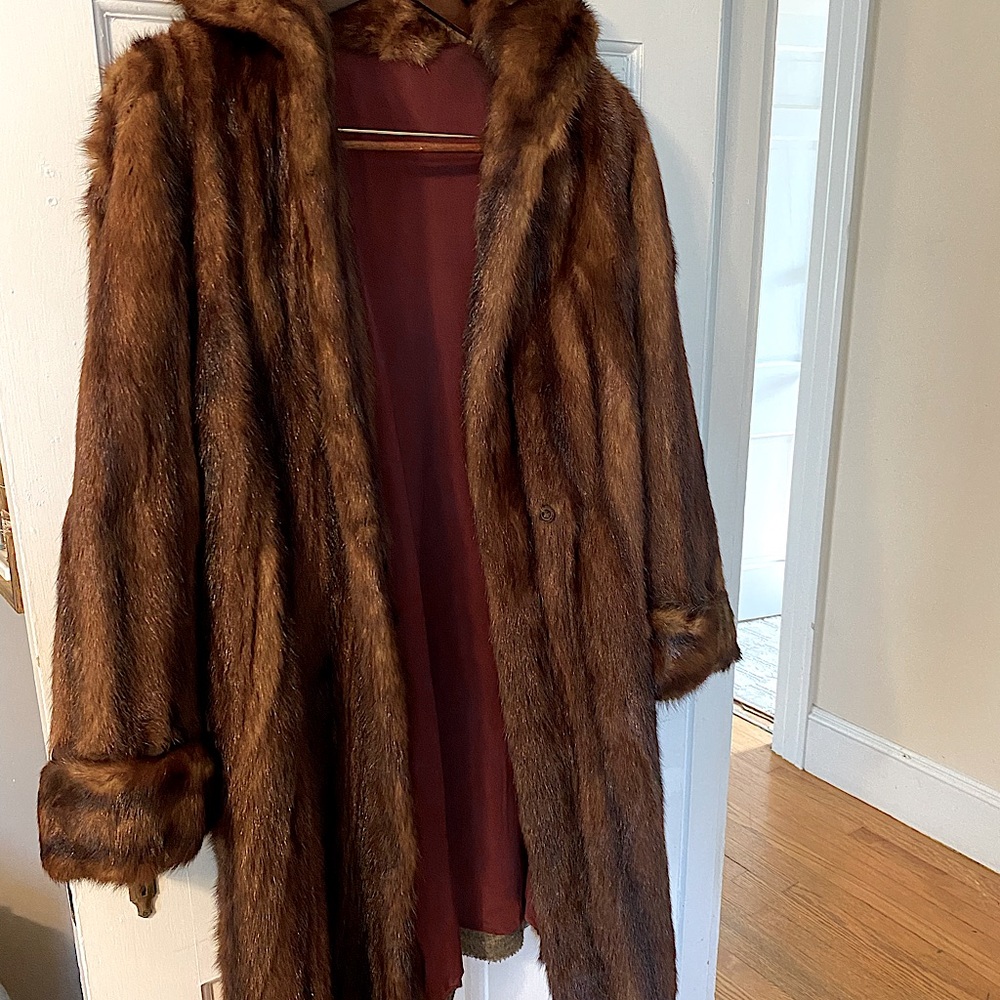 Vintage fur coat
